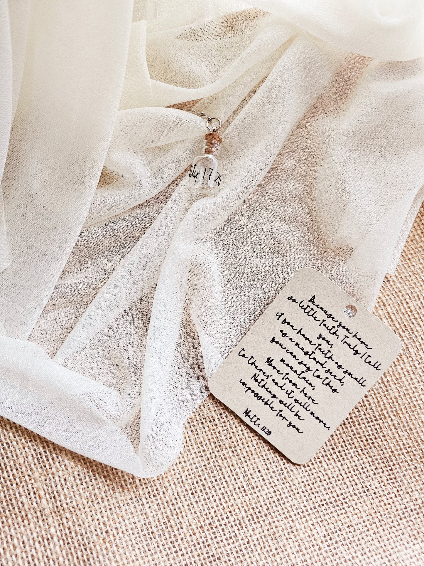 Seed of Faith Keepsake