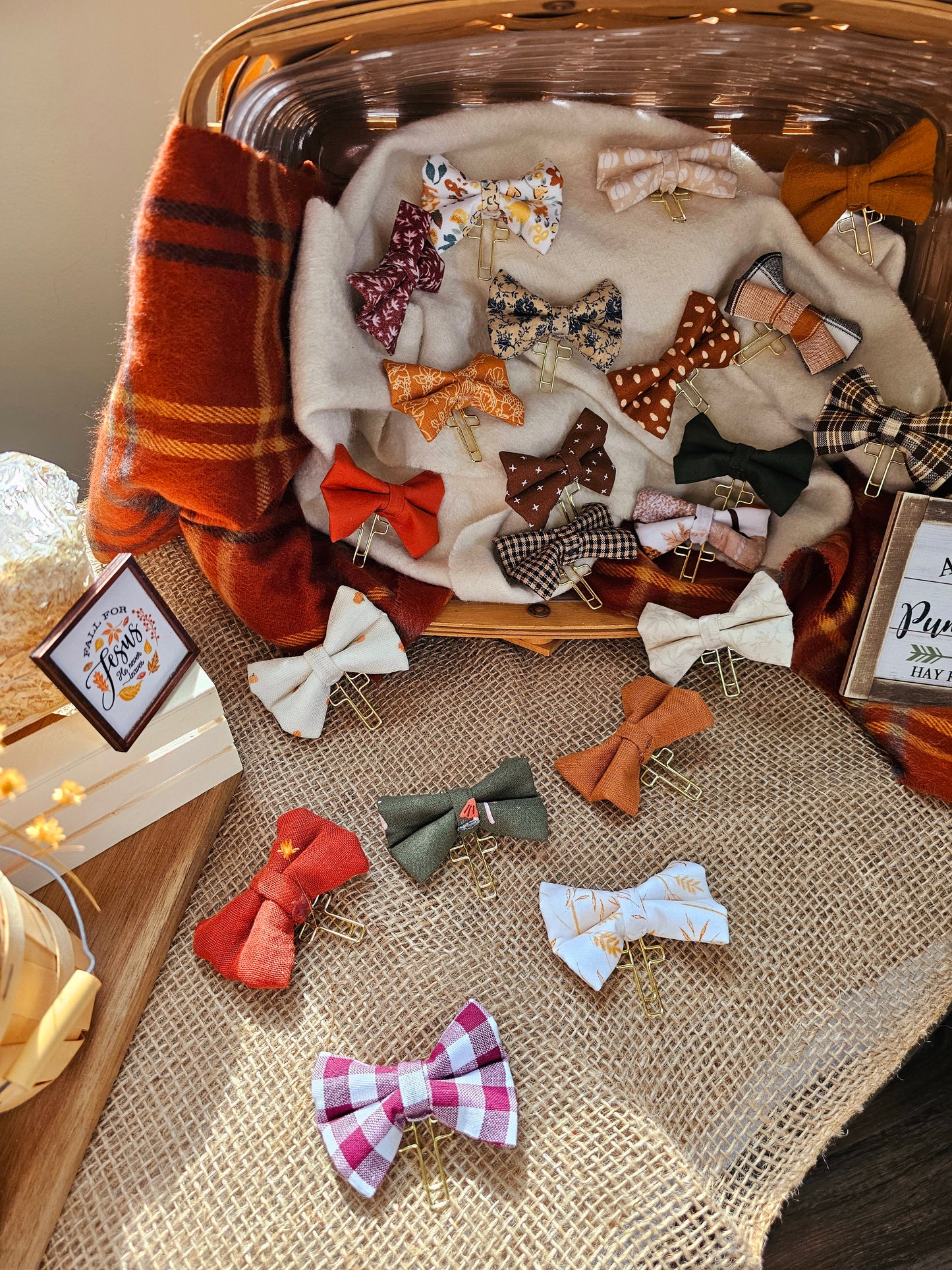 Placeholder Bows: Fall for Jesus Collection