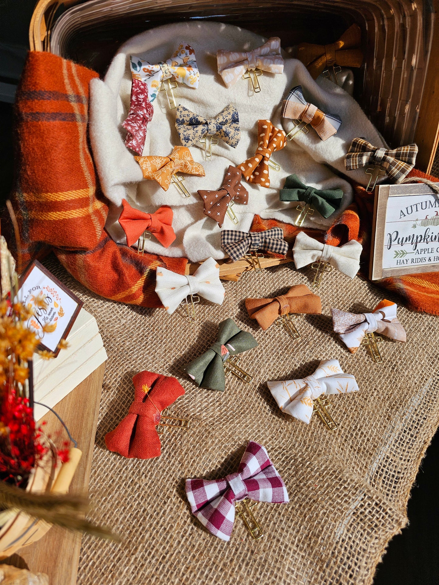 Placeholder Bows: Fall for Jesus Collection