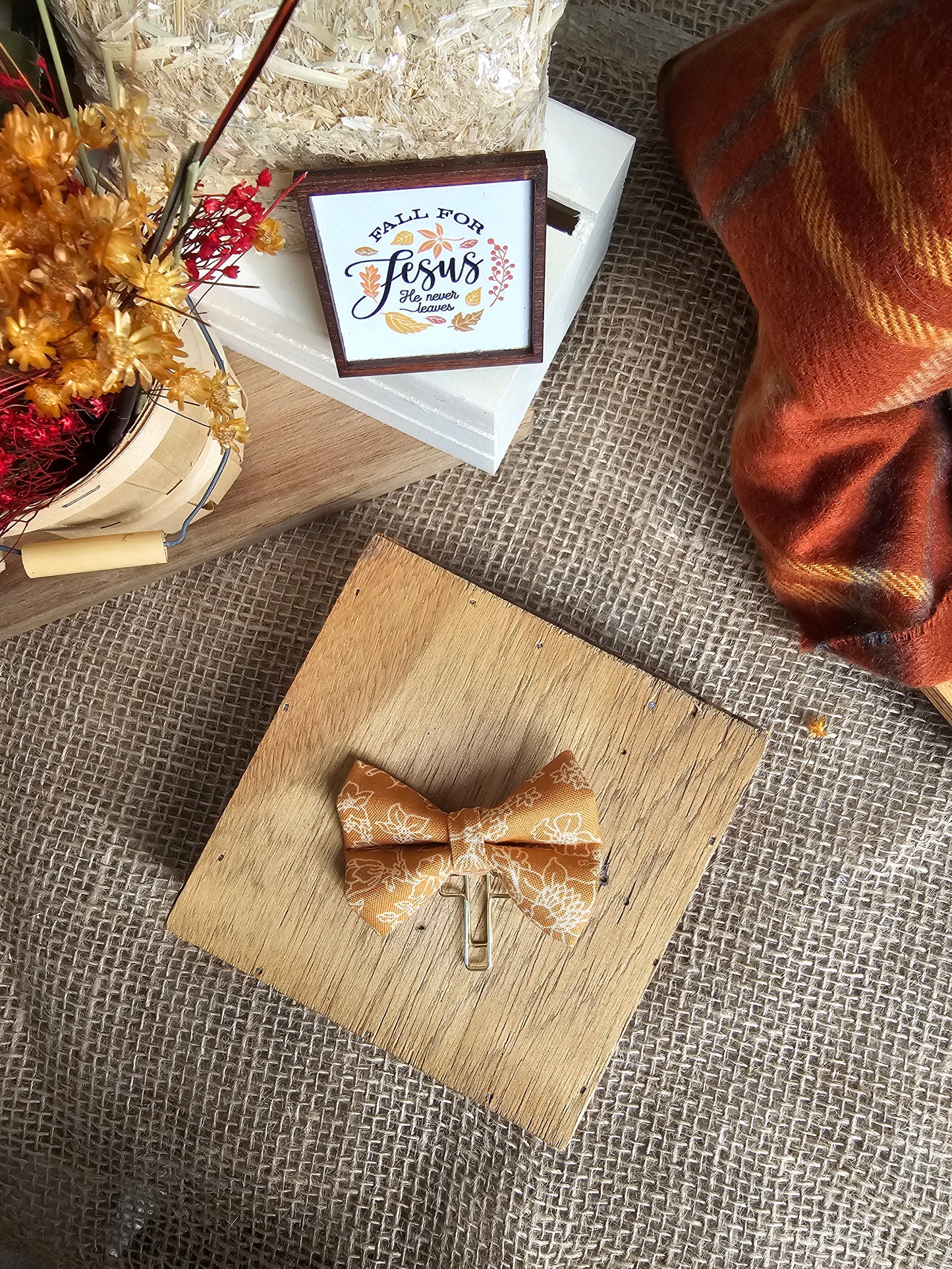 Placeholder Bows: Fall for Jesus Collection