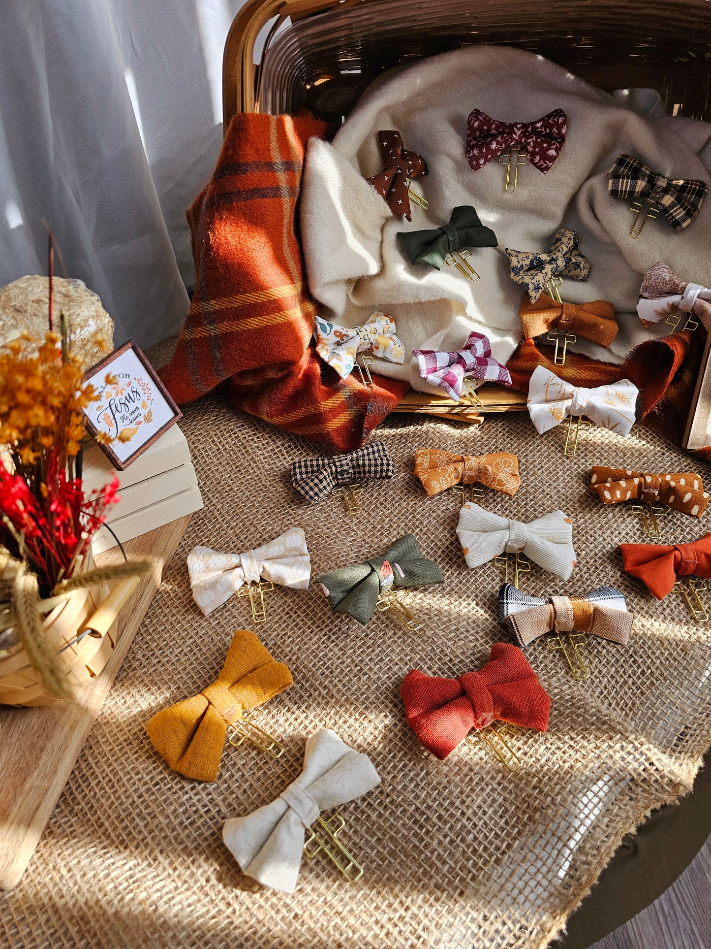 Placeholder Bows: Fall for Jesus Collection