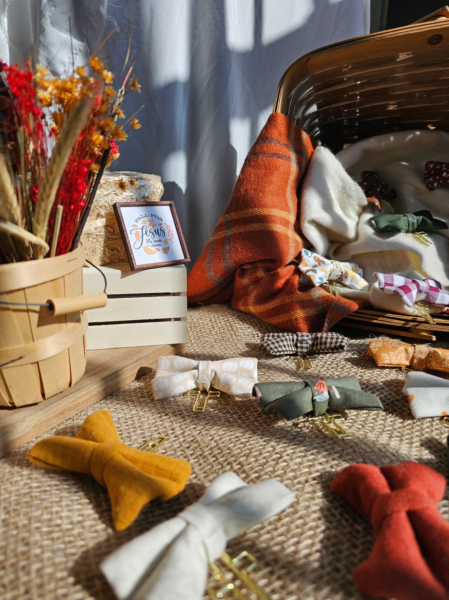 Placeholder Bows: Fall for Jesus Collection