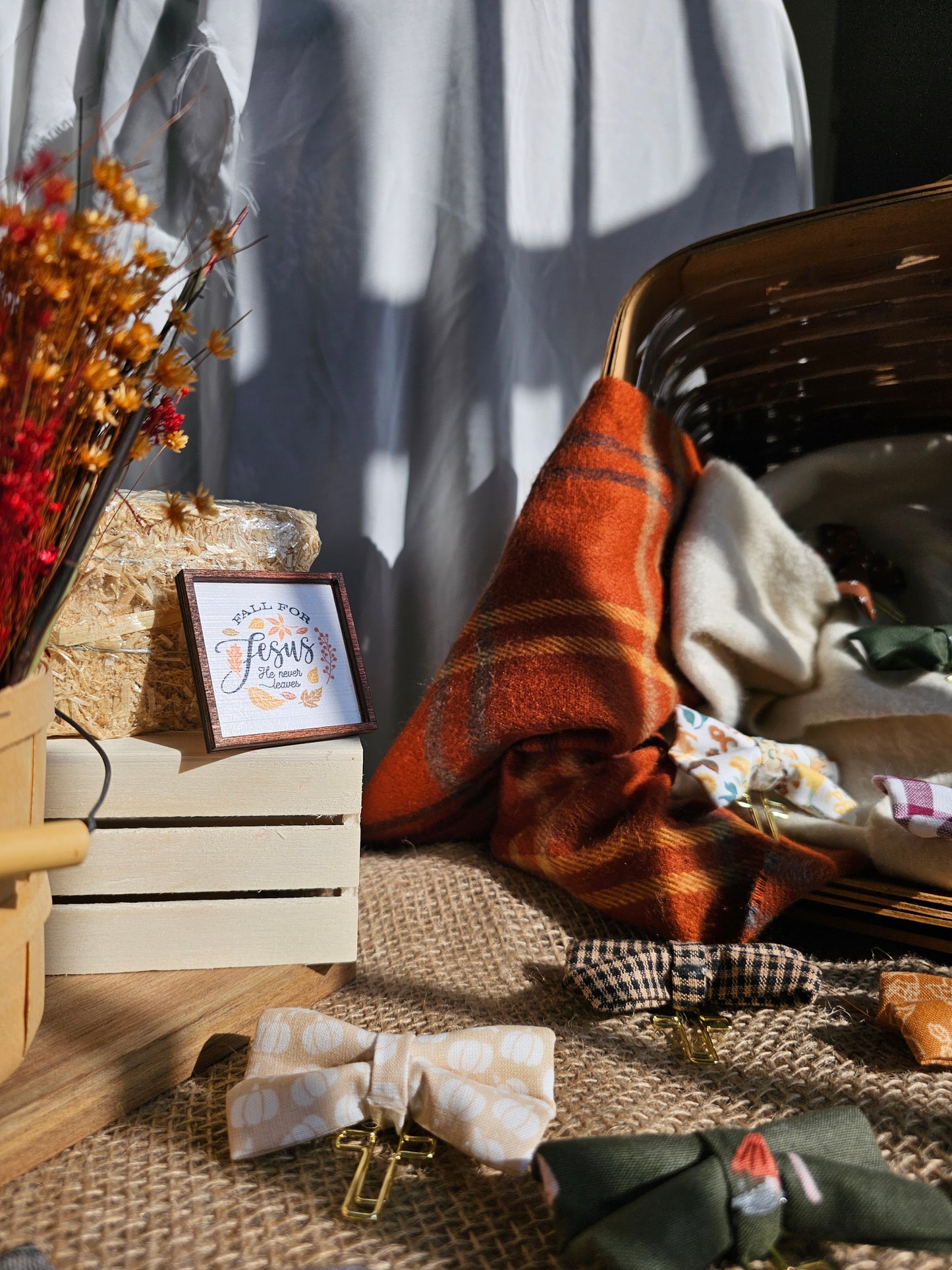 Placeholder Bows: Fall for Jesus Collection