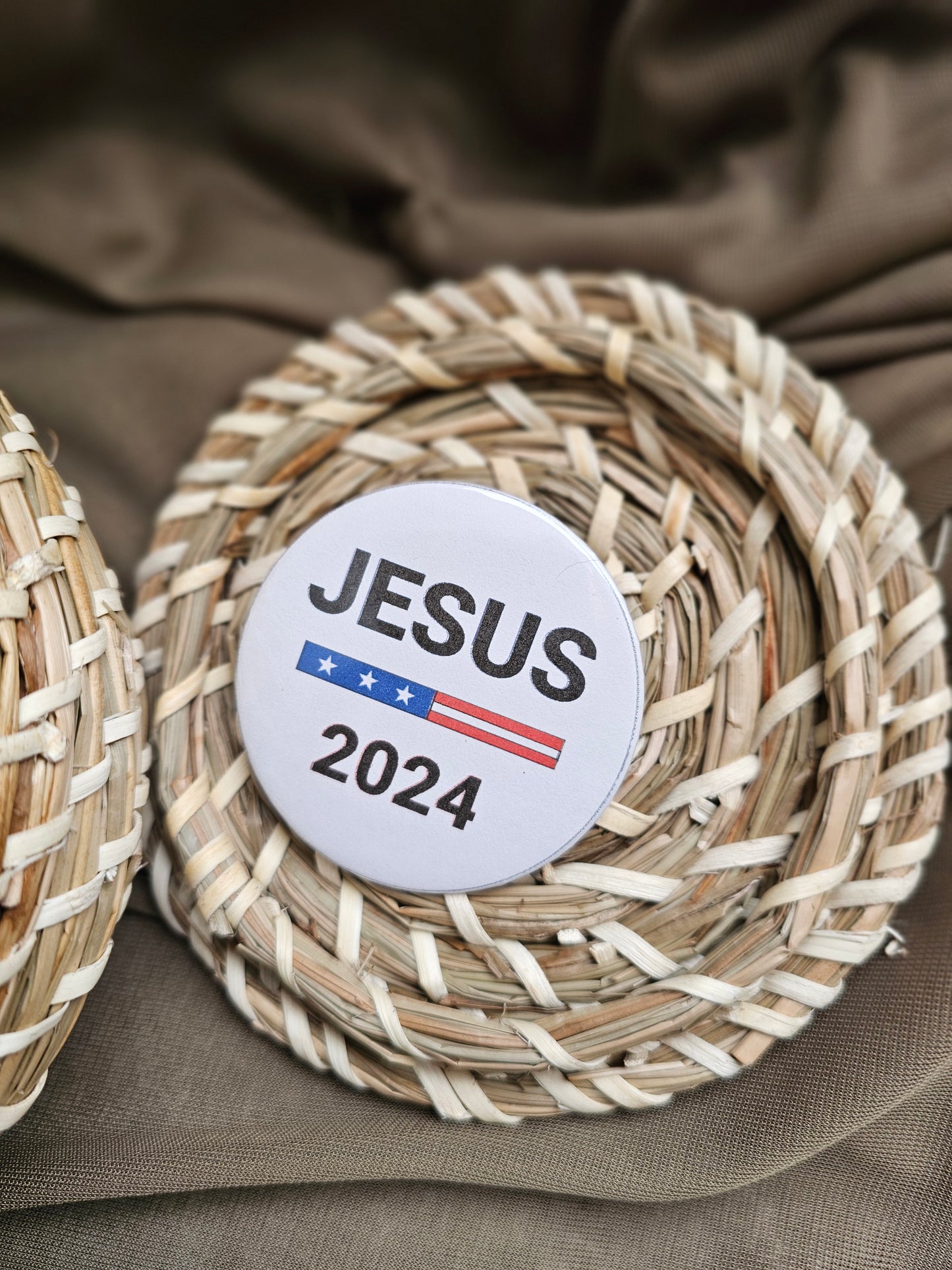 Jesus 2024 Pinback Buttons