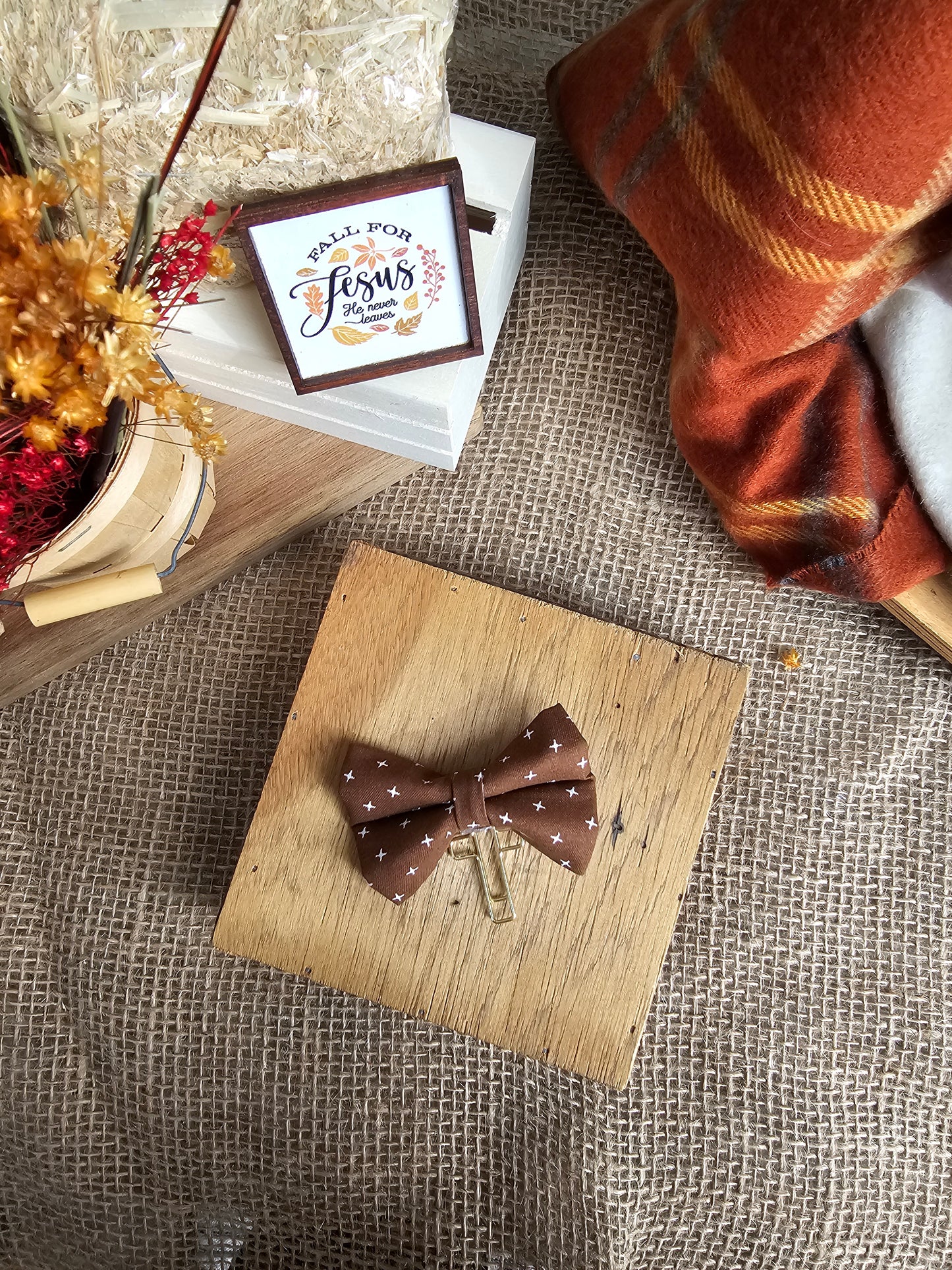 Placeholder Bows: Fall for Jesus Collection