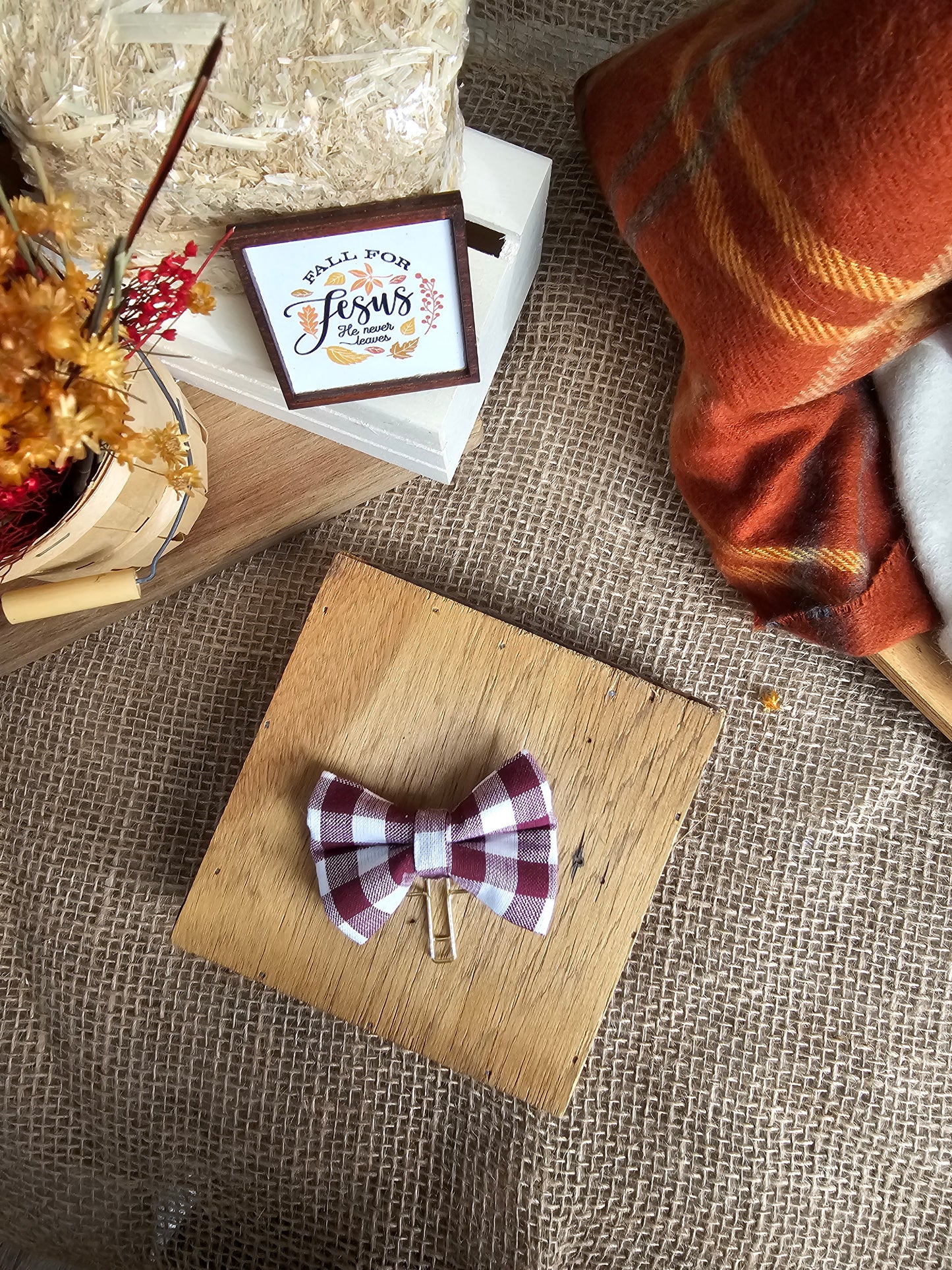 Placeholder Bows: Fall for Jesus Collection