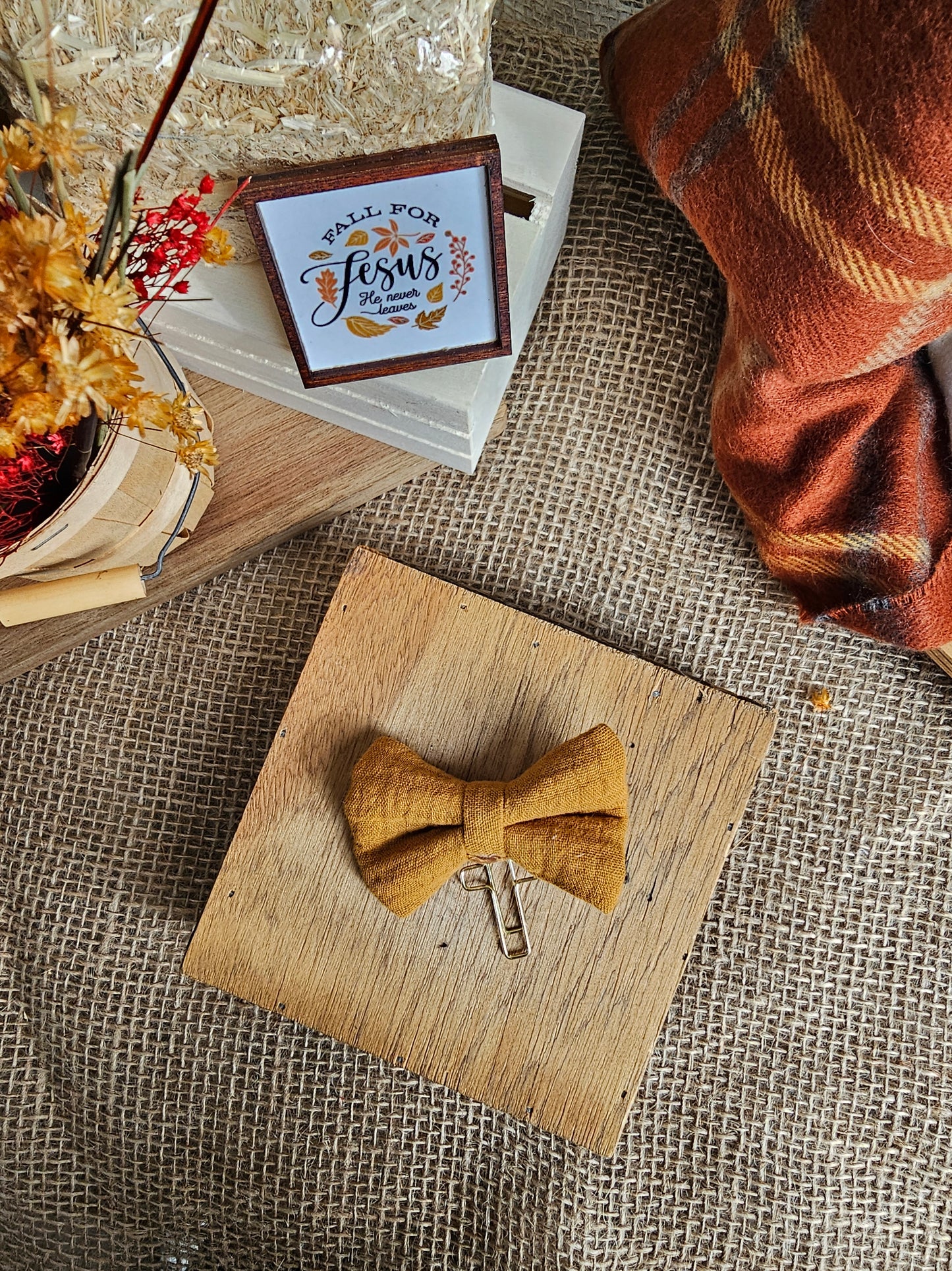 Placeholder Bows: Fall for Jesus Collection