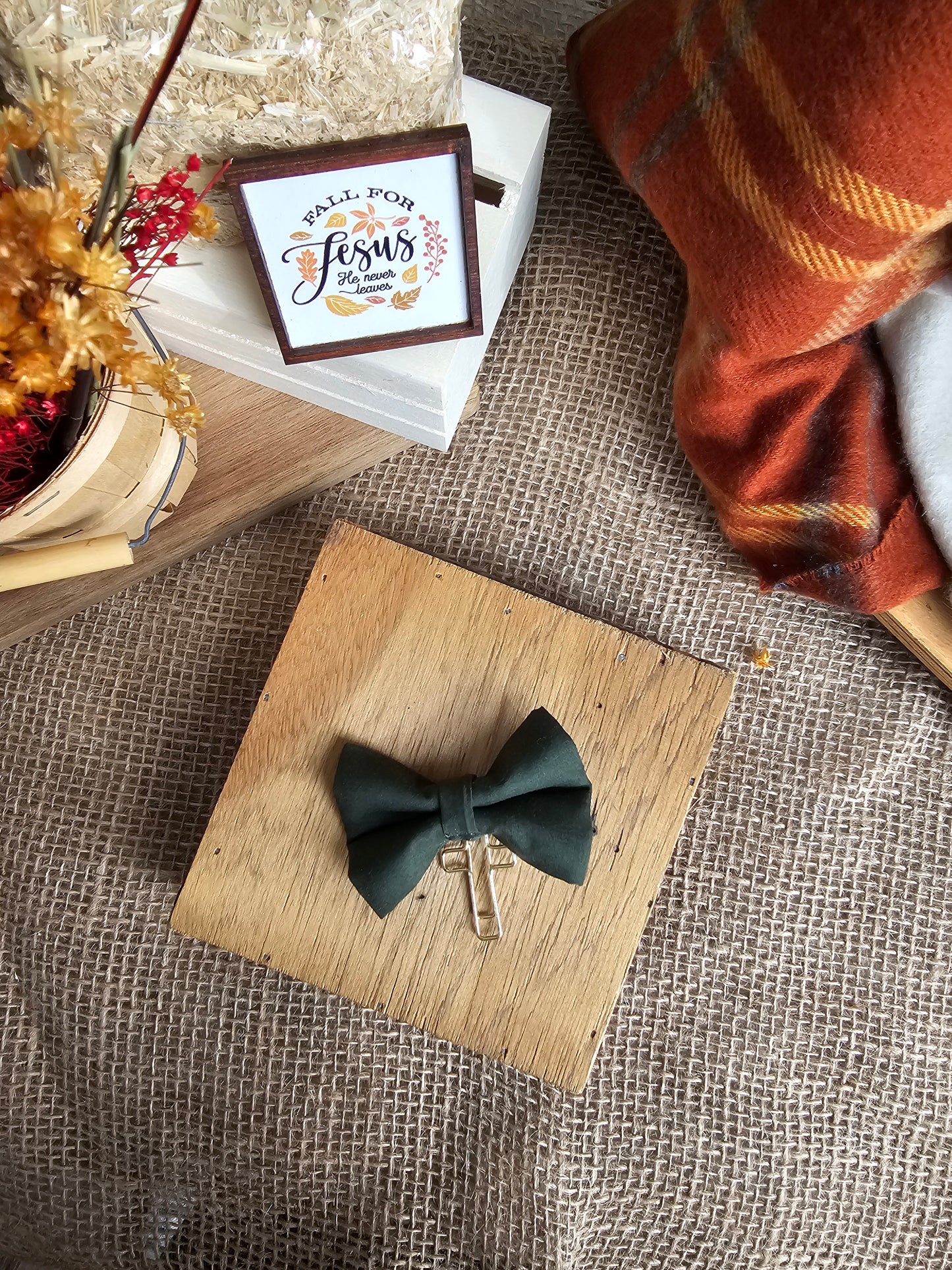 Placeholder Bows: Fall for Jesus Collection
