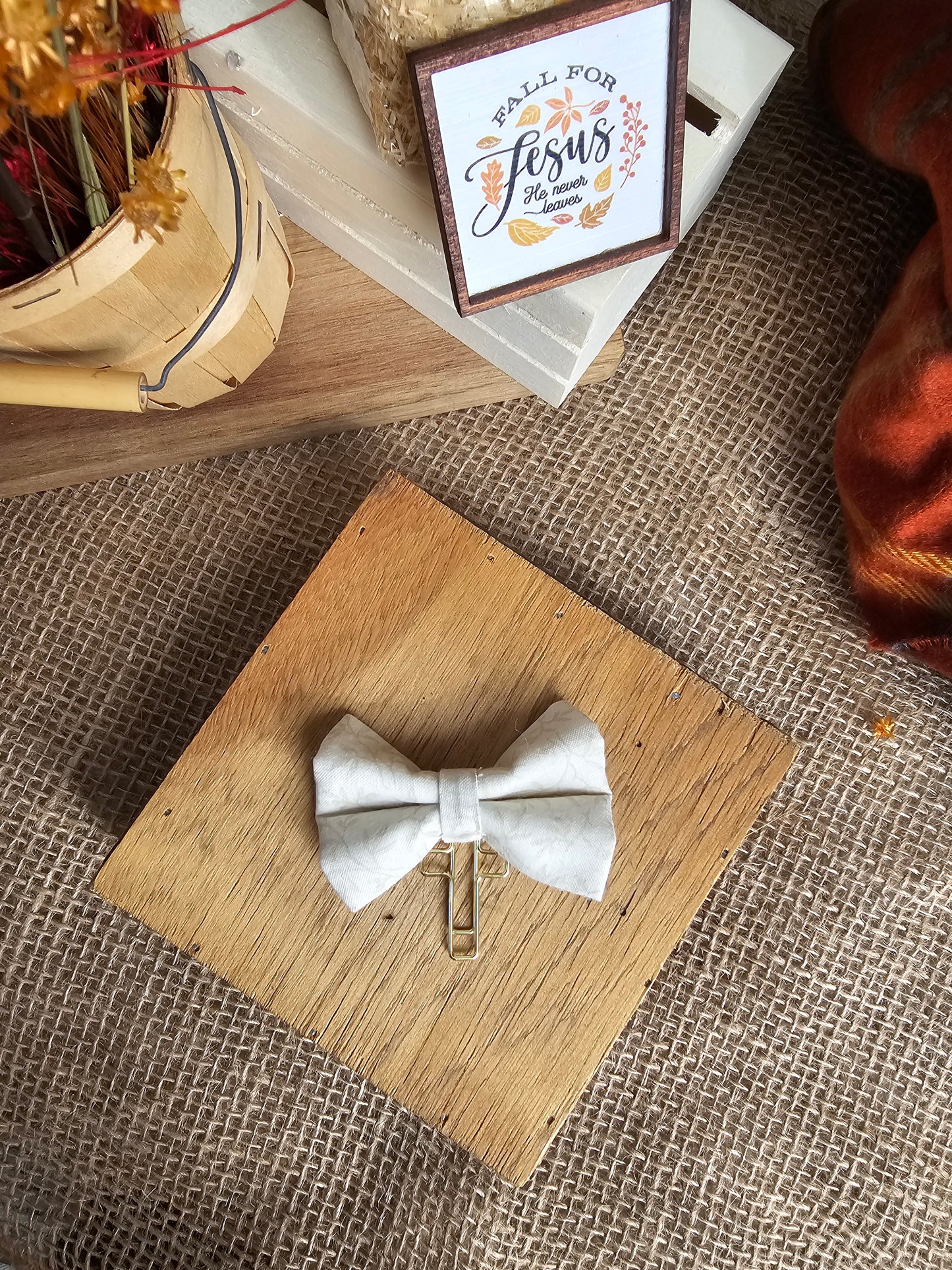 Placeholder Bows: Fall for Jesus Collection