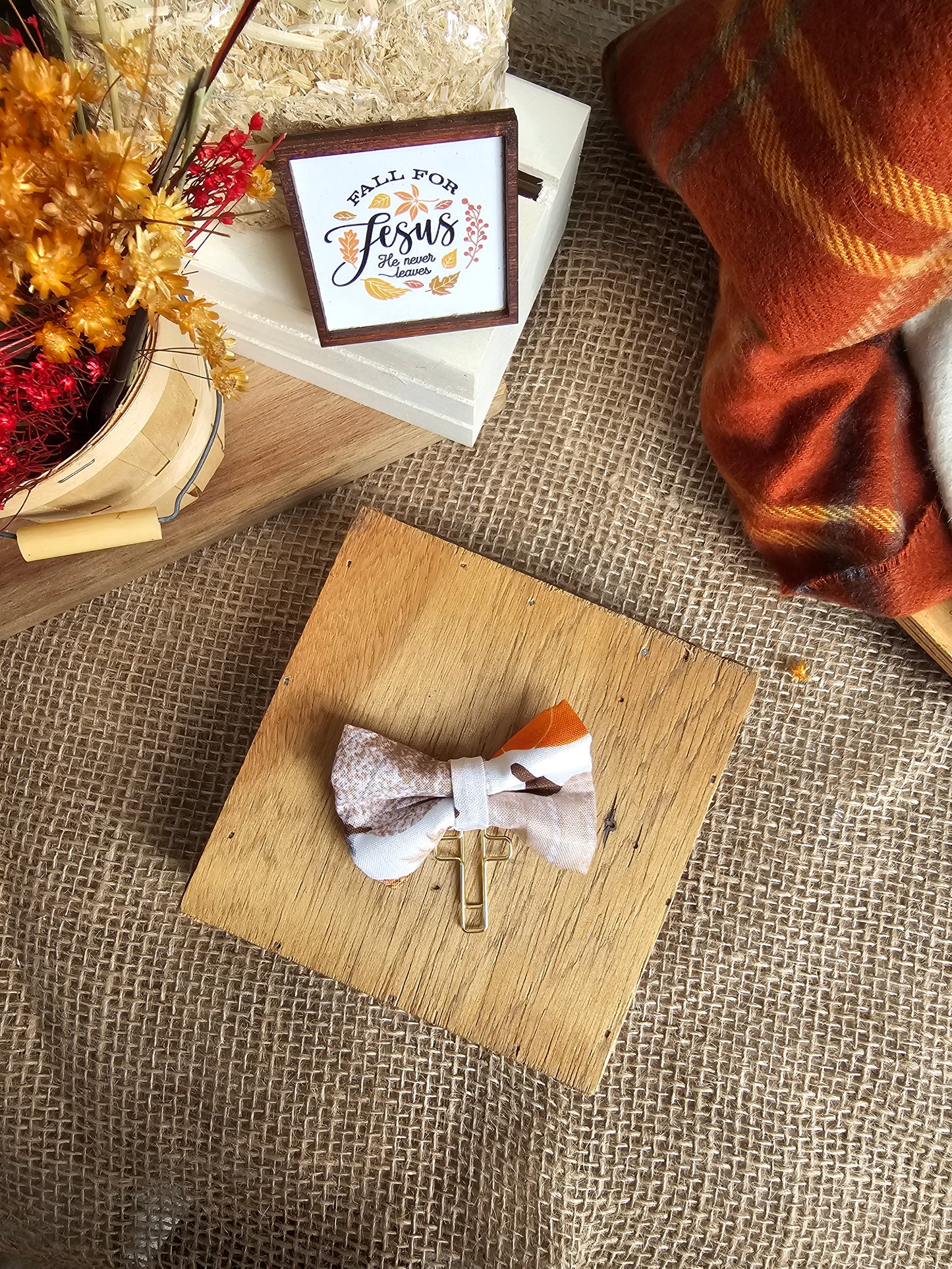 Placeholder Bows: Fall for Jesus Collection