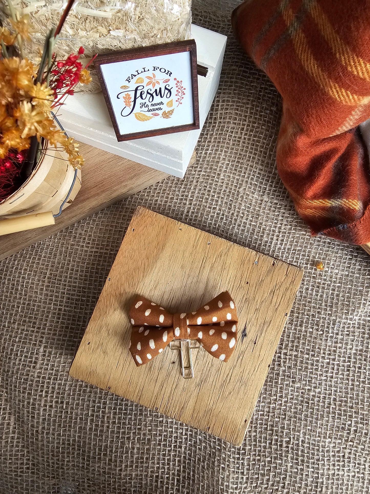 Placeholder Bows: Fall for Jesus Collection