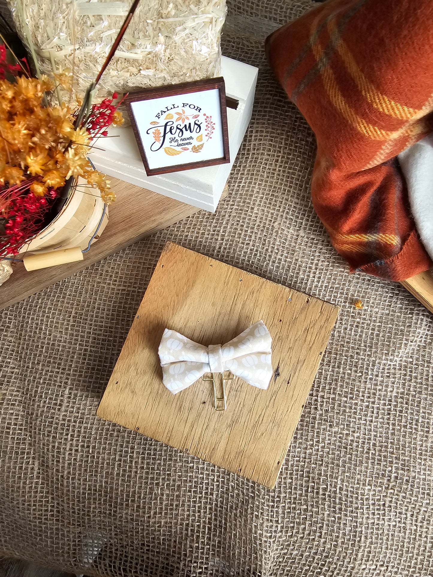 Placeholder Bows: Fall for Jesus Collection