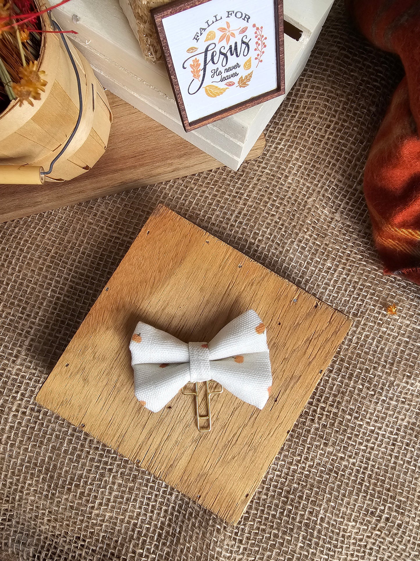 Placeholder Bows: Fall for Jesus Collection