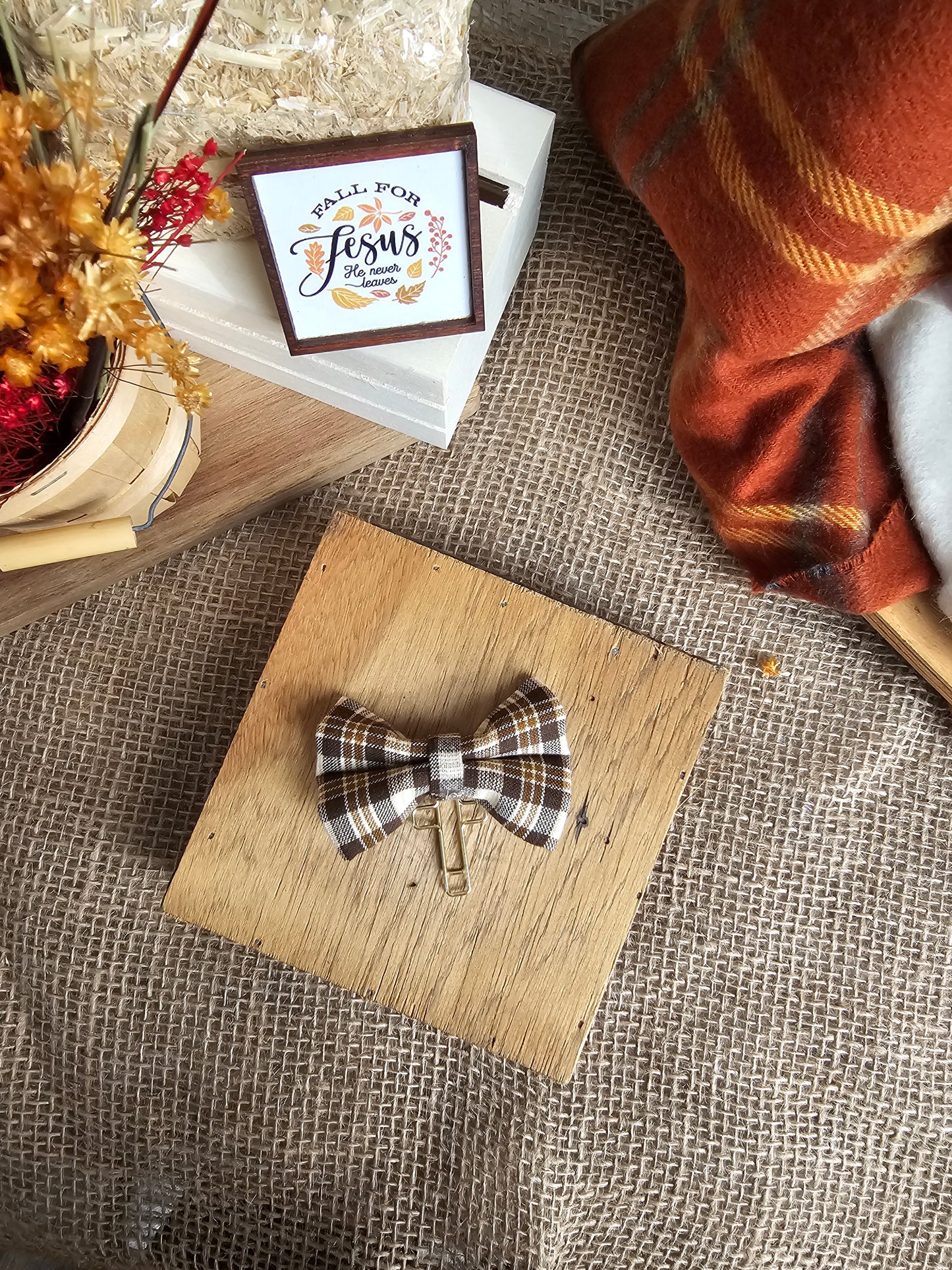 Placeholder Bows: Fall for Jesus Collection