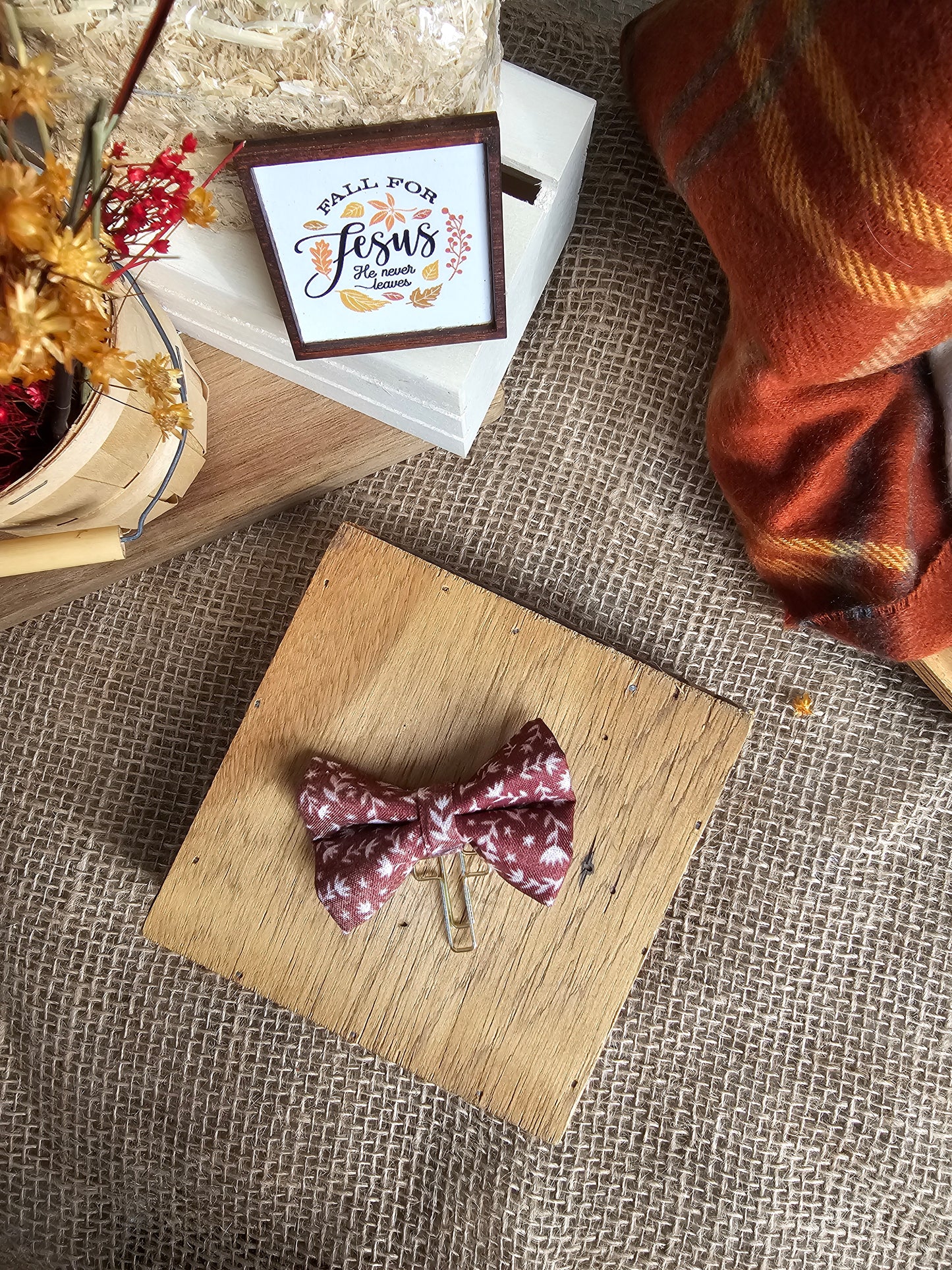 Placeholder Bows: Fall for Jesus Collection
