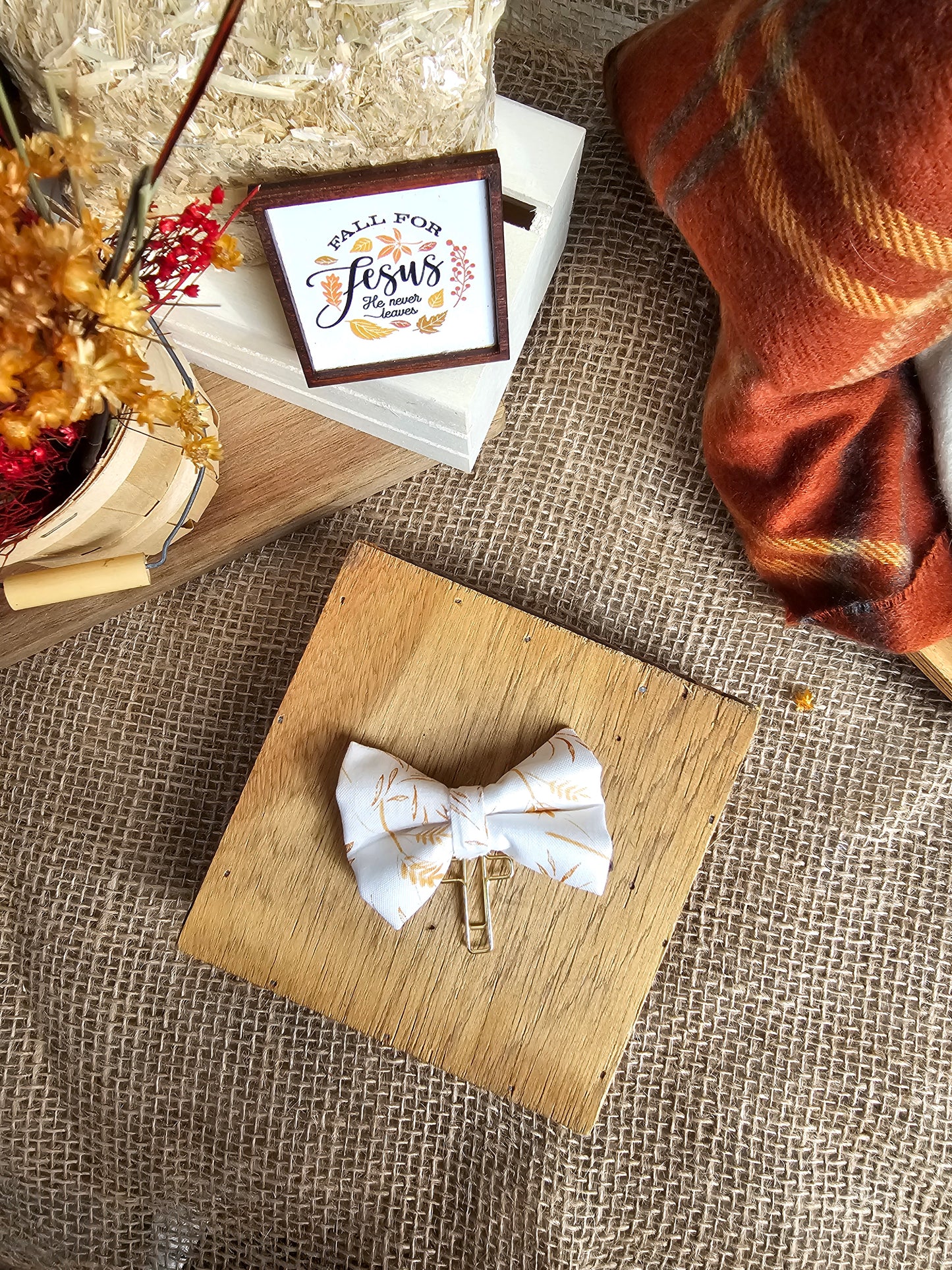Placeholder Bows: Fall for Jesus Collection