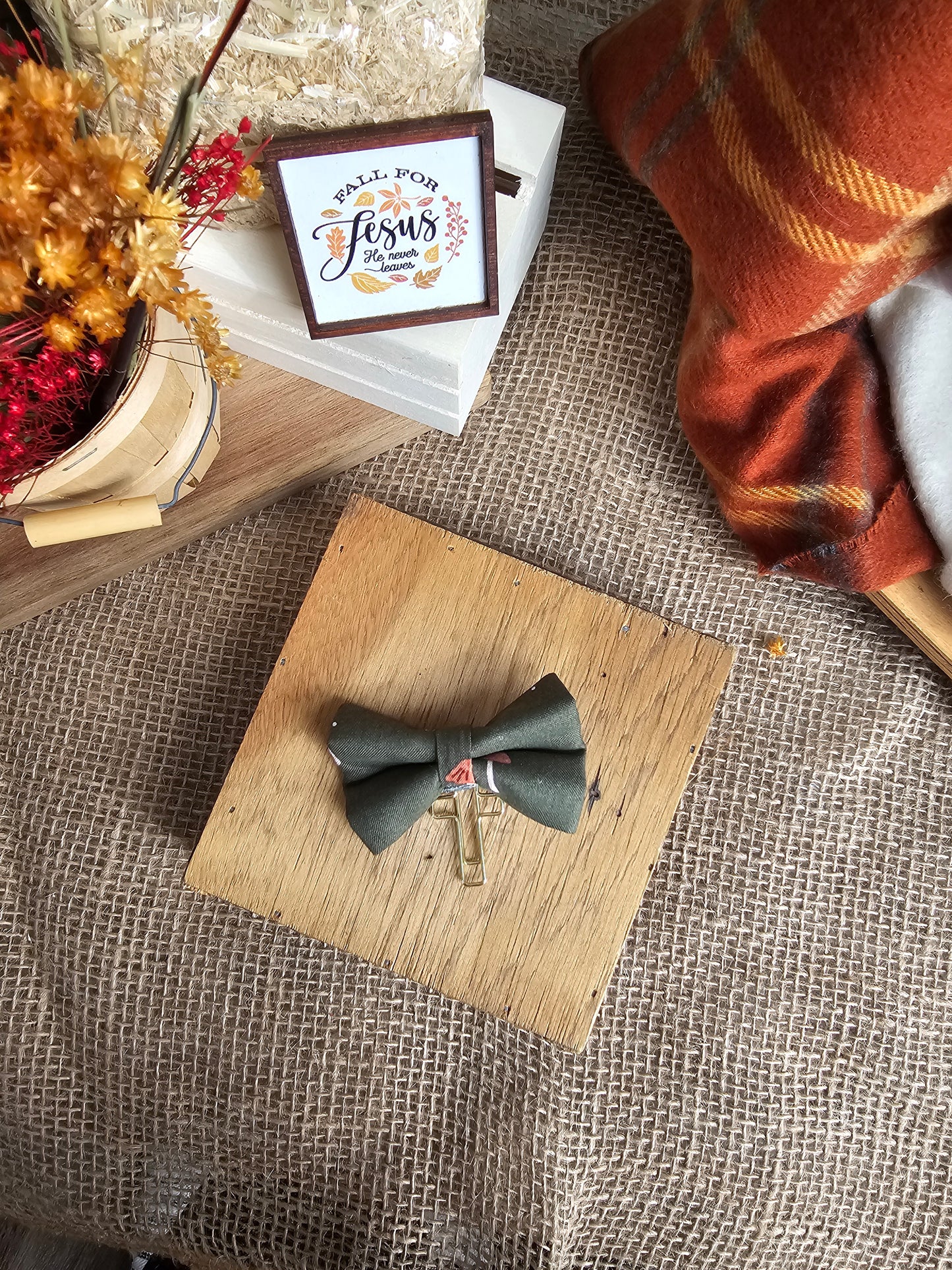 Placeholder Bows: Fall for Jesus Collection