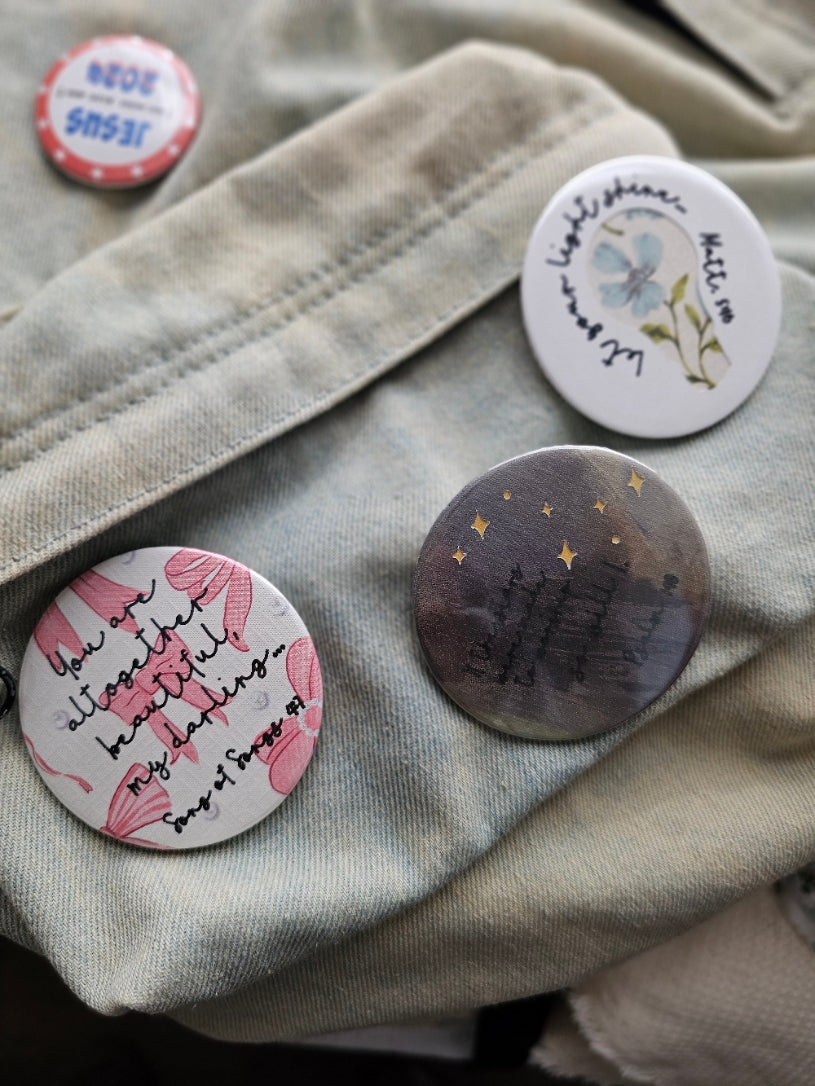 Pin the Word Buttons