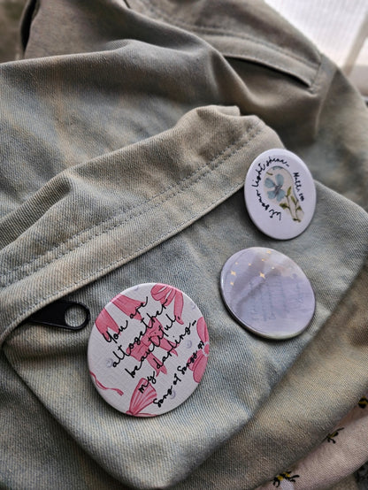 Pin the Word Buttons